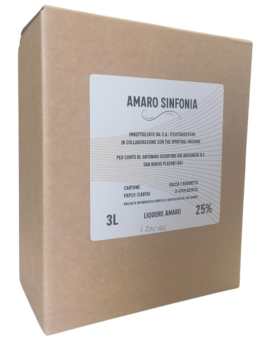 Amaro Sinfonia Bag in Box 3 lt